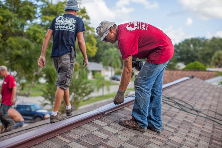 Hire a licensed contractor for your roof repair