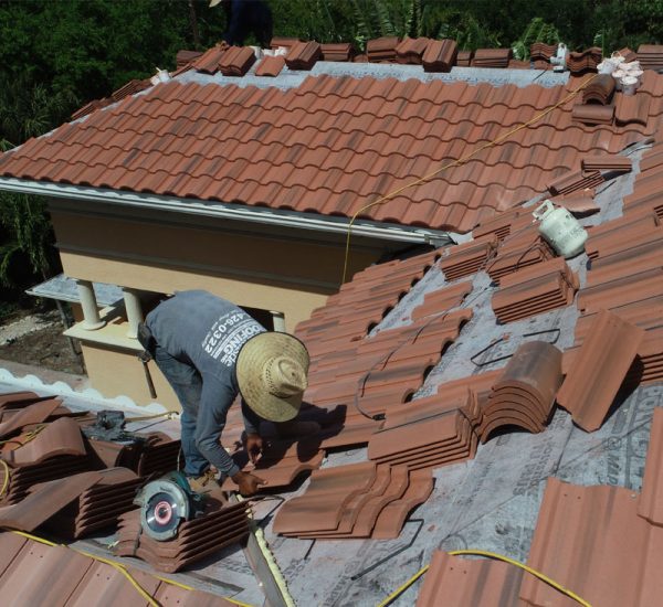 Tiles Roof Installation