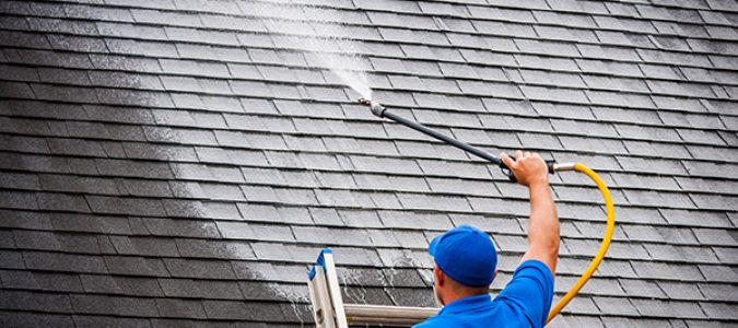 Cleaning your roof